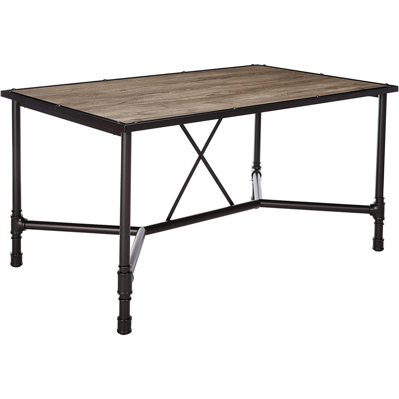 Acme Furniture Caitlin Dining Table with Trestle Base 72035 IMAGE 2