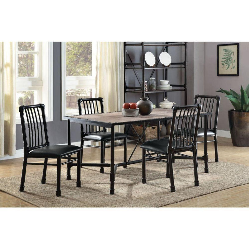 Acme Furniture Caitlin Dining Table with Trestle Base 72035 IMAGE 6