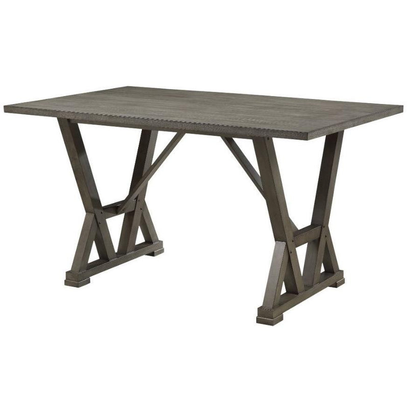Acme Furniture Keanu Counter Height Dining Table with Trestle Base 72150 IMAGE 2