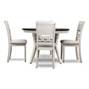 Homelegance 5 pc Dinette SH1155WHT IMAGE 2