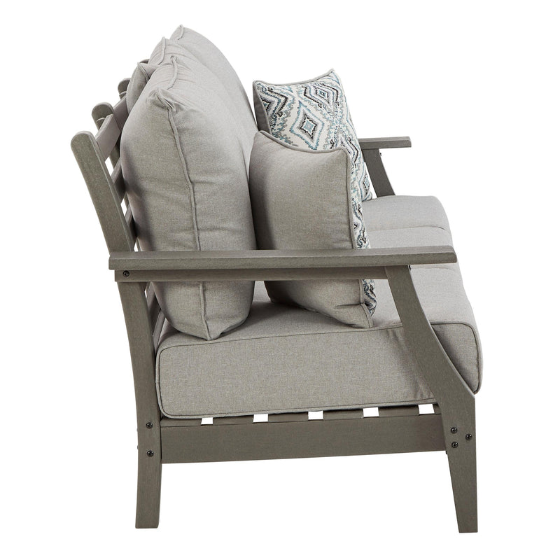  Signature Design by Ashley Visola P802-838 Sofa with Cushion IMAGE 3