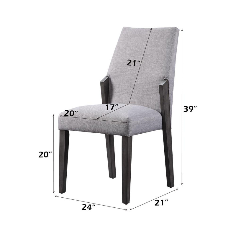 Acme Furniture Bernice Dining Chair 72292 IMAGE 2