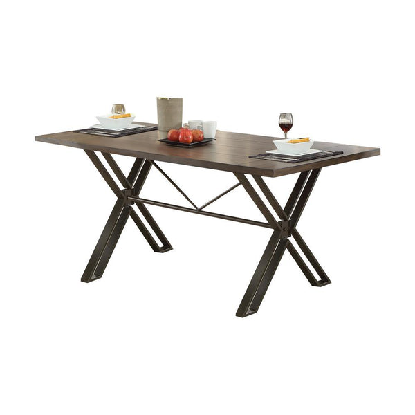 Acme Furniture Jodoc Dining Table with Trestle Base 72345 IMAGE 1