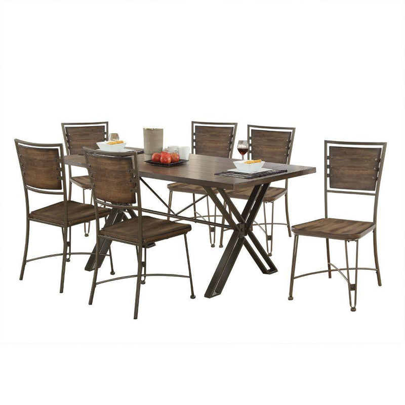 Acme Furniture Jodoc Dining Table with Trestle Base 72345 IMAGE 2