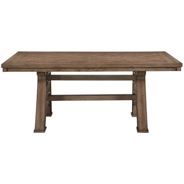 Acme Furniture Yashita Dining Table with Trestle Base 72370 IMAGE 1