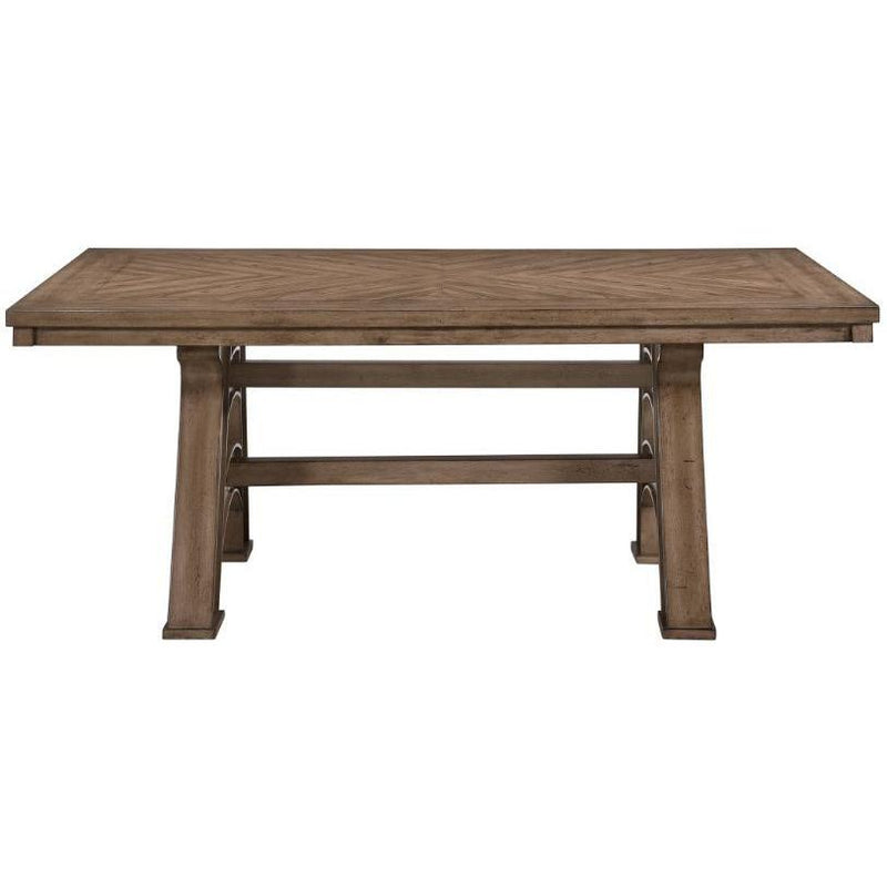 Acme Furniture Yashita Dining Table with Trestle Base 72370 IMAGE 1