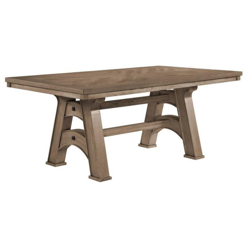 Acme Furniture Yashita Dining Table with Trestle Base 72370 IMAGE 2