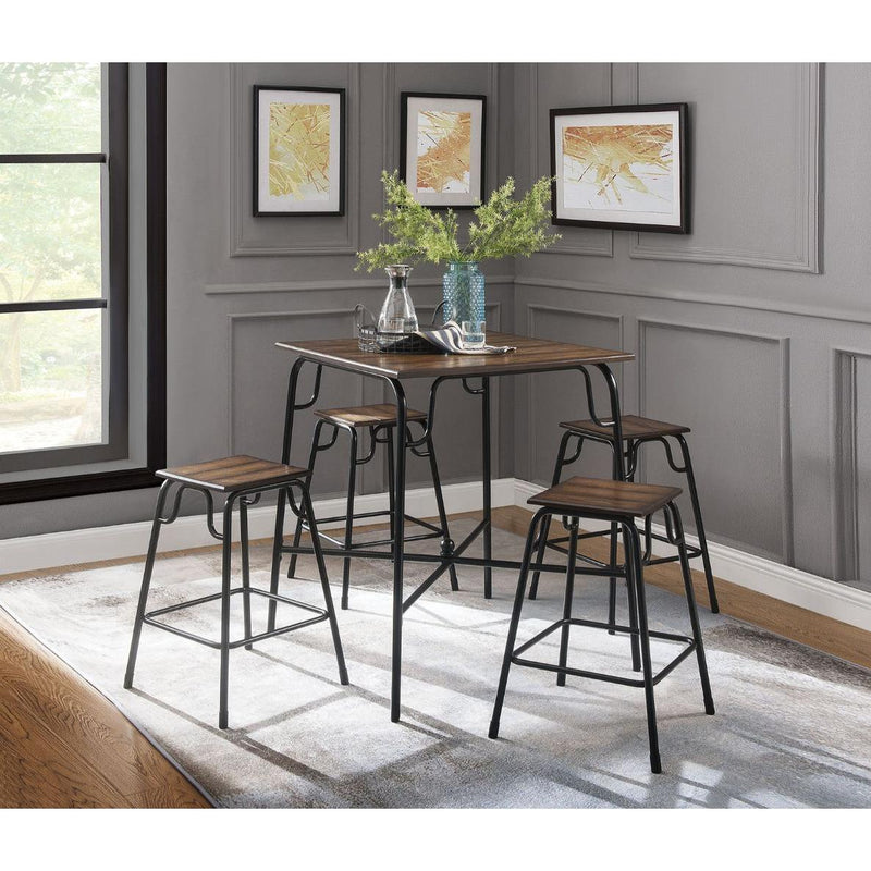 Acme Furniture Hachi 5 pc Counter Height Dinette 72405 IMAGE 2