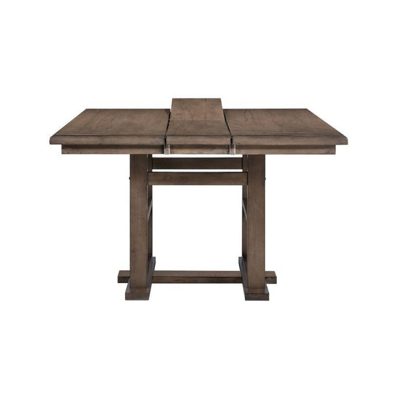 Acme Furniture Square Scarlett Counter Height Dining Table with Trestle Base 72475 IMAGE 2