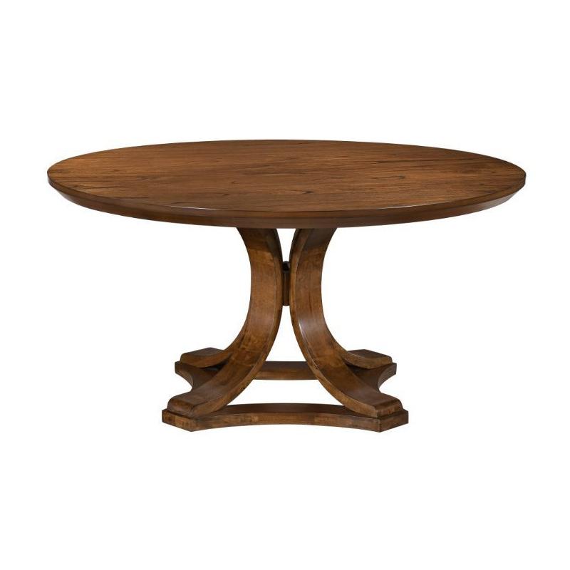 Acme Furniture Round Davina Dining Table with Pedestal Base 72555 IMAGE 1