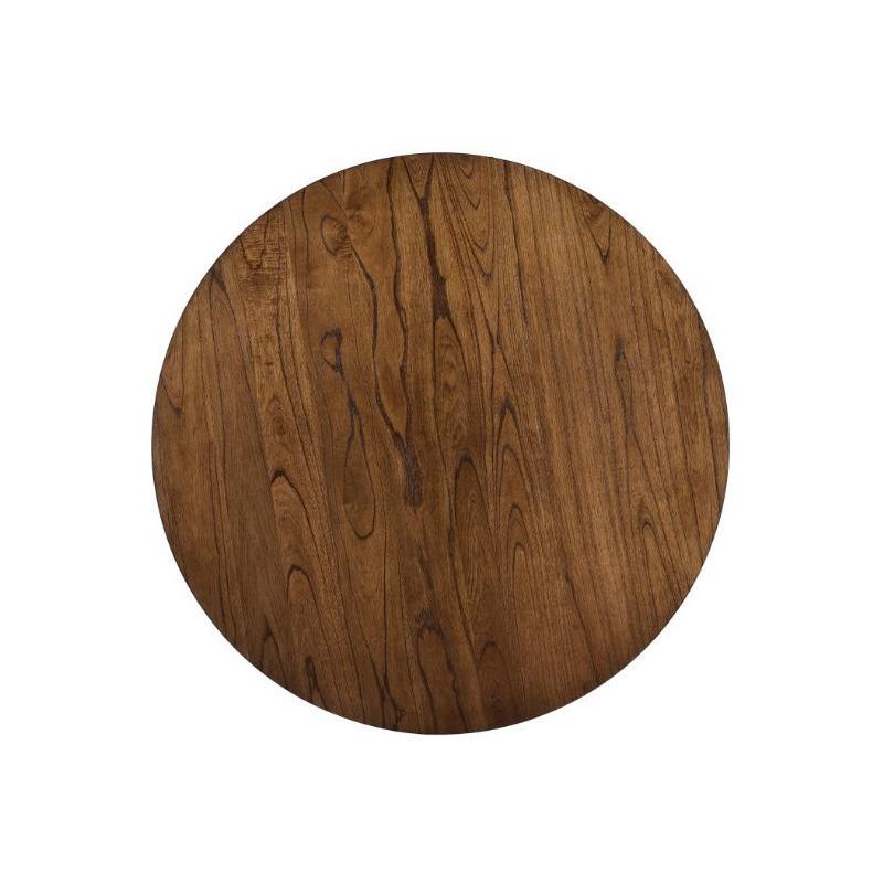 Acme Furniture Round Davina Dining Table with Pedestal Base 72555 IMAGE 3