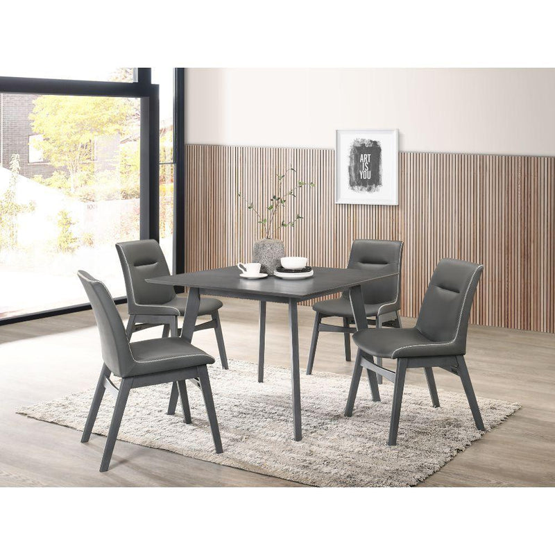 Acme Furniture Square Tabatha Dining Table 72790 IMAGE 4