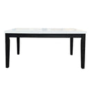 Acme Furniture Nolan Dining Table with Marble Top 72850 IMAGE 3