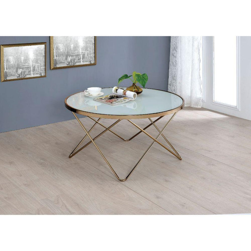 Acme Furniture Valora Coffee Table 81825 IMAGE 3