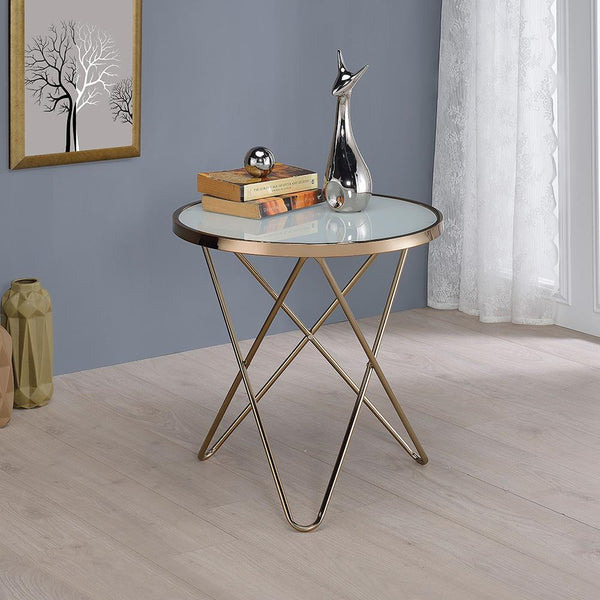 Acme Furniture Valora End Table 81827 IMAGE 1
