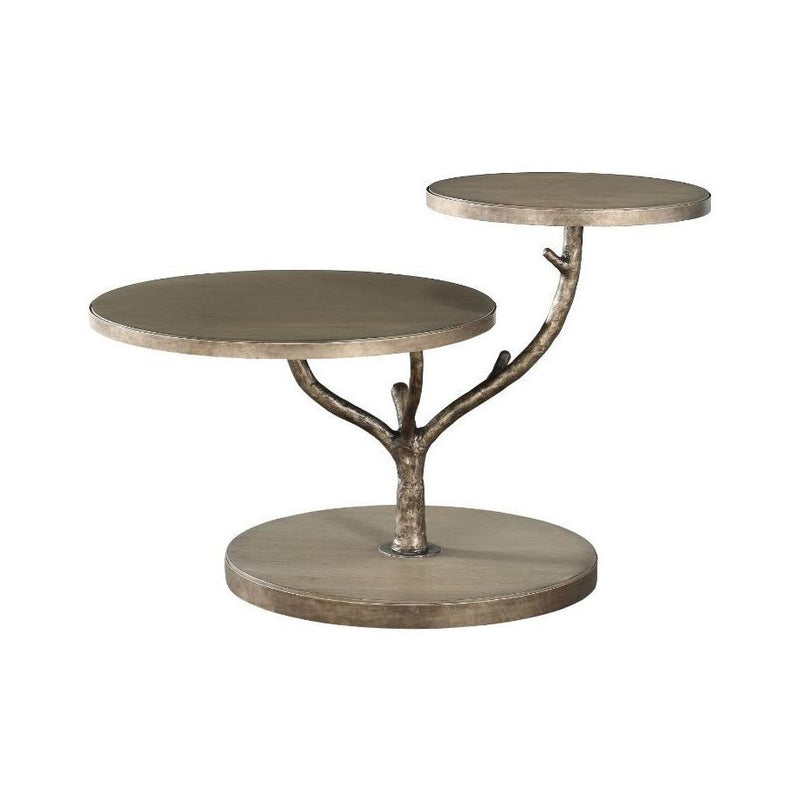 Acme Furniture Reginald Chairside Table 82065 IMAGE 2