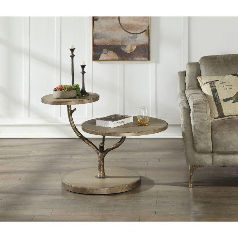 Acme Furniture Reginald Chairside Table 82065 IMAGE 4
