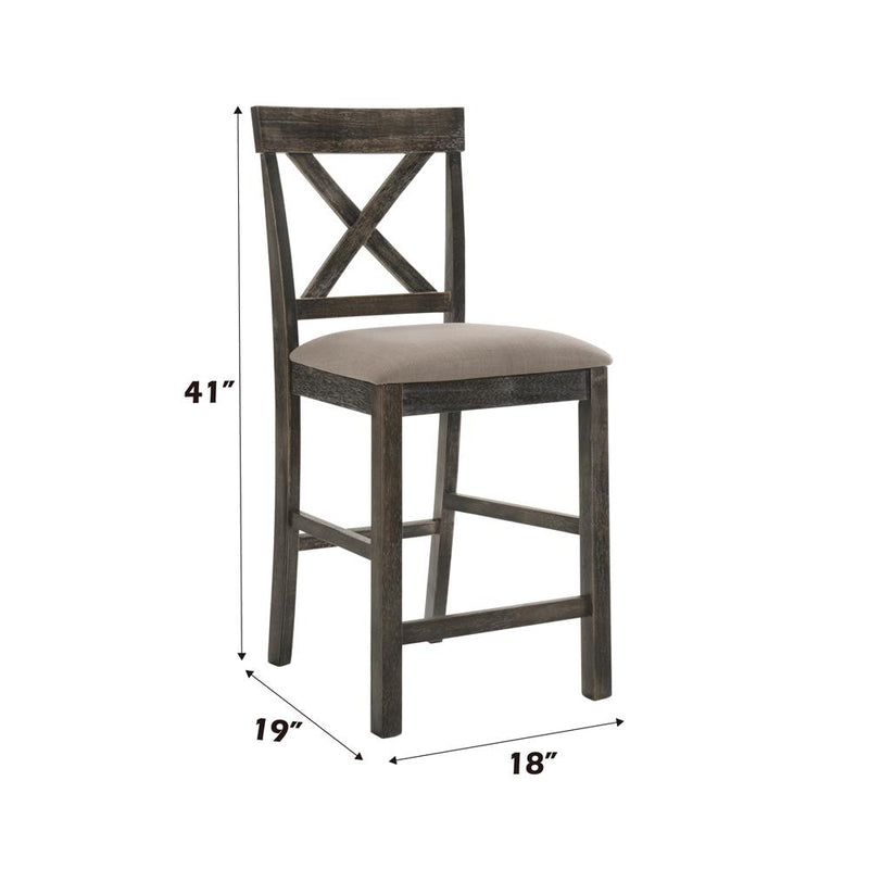 Acme Furniture Martha II Counter Height Dining Chair 73832 IMAGE 5