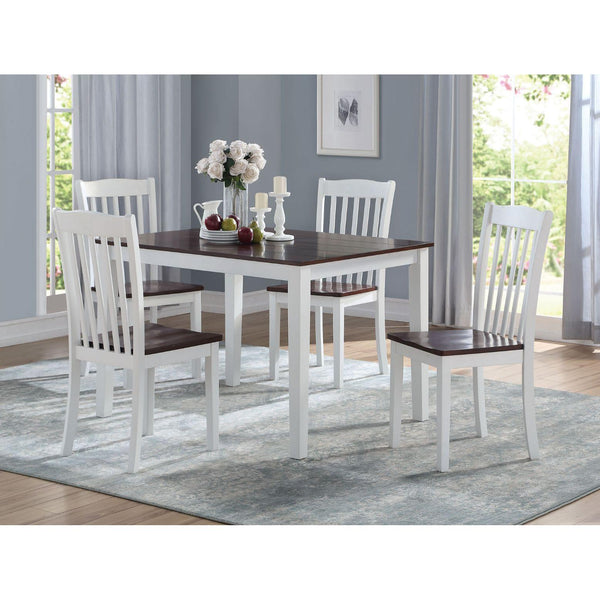 Acme Furniture Green Leigh 5 pc Dinette 77065 IMAGE 1