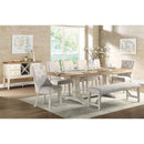 Acme Furniture Katet Dining Table with Trestle Base 77140 IMAGE 2