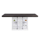 Acme Furniture Cargo Dining Table with Pedestal Base 77880 IMAGE 3