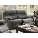 Poundex Reclining Fabric Loveseat F6698 IMAGE 1