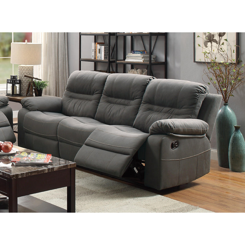 Poundex Reclining Fabric Sofa F6699 IMAGE 1