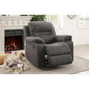 Poundex Rocker Fabric Recliner F6700 IMAGE 1