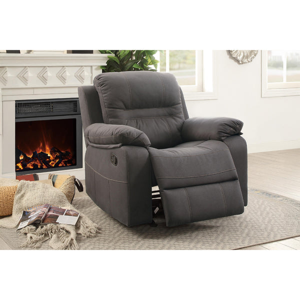 Poundex Rocker Fabric Recliner F6700 IMAGE 1