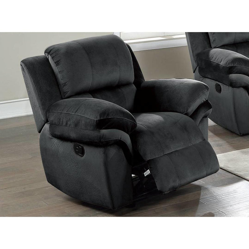 Poundex Power Swivel Fabric Recliner F86377 IMAGE 1