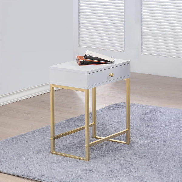 Acme Furniture Coleen Chairside Table 82298 IMAGE 1