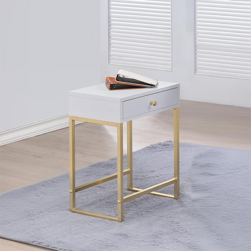 Acme Furniture Coleen Chairside Table 82298 IMAGE 1