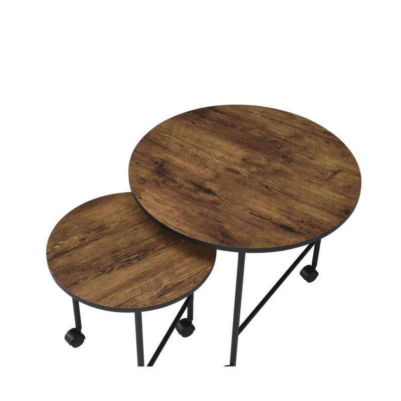 Acme Furniture Oblis Nesting Tables 83150 IMAGE 3