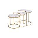 Acme Furniture Anpay Nesting Tables 85390 IMAGE 1