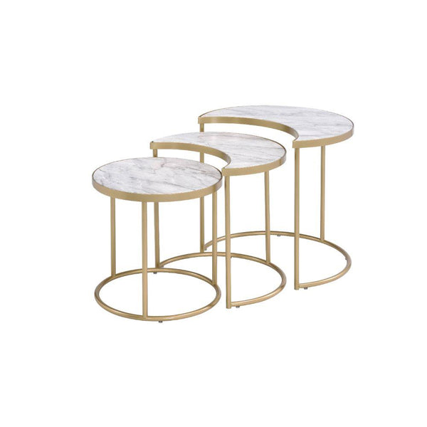 Acme Furniture Anpay Nesting Tables 85390 IMAGE 1