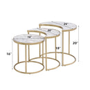 Acme Furniture Anpay 85390 Nesting Table Set IMAGE 5