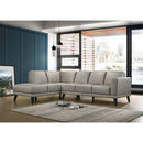 New Classic Furniture Altamura Leather 2 pc Sectional L985-17L-MGY/L985-30R-MGY IMAGE 5