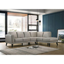 New Classic Furniture Altamura Leather 2 pc Sectional L985-17R-MGY/L985-30L-MGY IMAGE 5