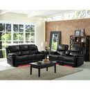 New Classic Furniture Flynn Power Reclining Leather Look Loveseat UC2177-25P1-PBK IMAGE 15