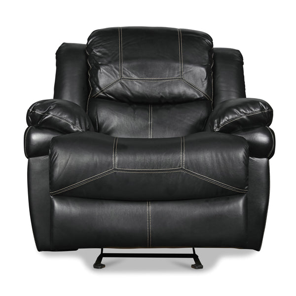 New Classic Furniture Flynn Power Glider Leather Look Recliner UC2177-13P1-PBK IMAGE 1