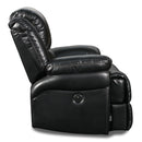 New Classic Furniture Flynn Power Glider Leather Look Recliner UC2177-13P1-PBK IMAGE 7