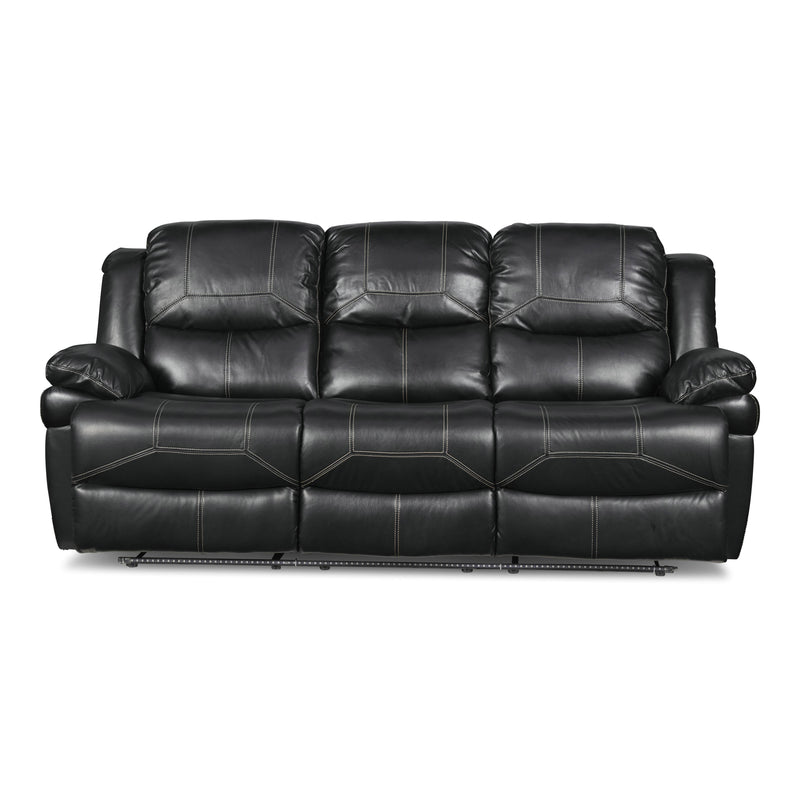New Classic Furniture Flynn Reclining Fabric and Leather Look 3 pc Sectional UC2177-30-PBK/UC2177-WG-PBK/UC2177-25-PBK IMAGE 2