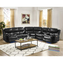 New Classic Furniture Flynn Reclining Fabric and Leather Look 3 pc Sectional UC2177-30-PBK/UC2177-WG-PBK/UC2177-25-PBK IMAGE 9