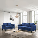 New Classic Furniture Alani Stationary Fabric Sofa UKD16-30-BLU IMAGE 6