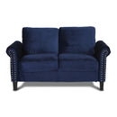 New Classic Furniture Alani Stationary Fabric Loveseat UKD16-20-BLU IMAGE 1