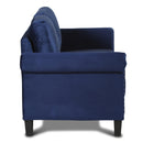 New Classic Furniture Alani Stationary Fabric Loveseat UKD16-20-BLU IMAGE 3