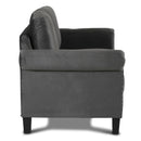 New Classic Furniture Alani Stationary Fabric Loveseat UKD16-20-GRY IMAGE 3