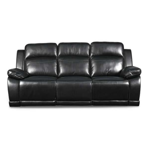 New Classic Furniture Vega Reclining Polyurethane Sofa UC3822-30-PBK IMAGE 1