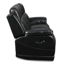 New Classic Furniture Vega Reclining Polyurethane Sofa UC3822-30-PBK IMAGE 6