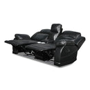 New Classic Furniture Vega Reclining Polyurethane Loveseat UC3822-25-PBK IMAGE 4